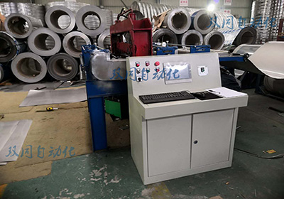长沙开福区某水箱厂自动化送料剪版